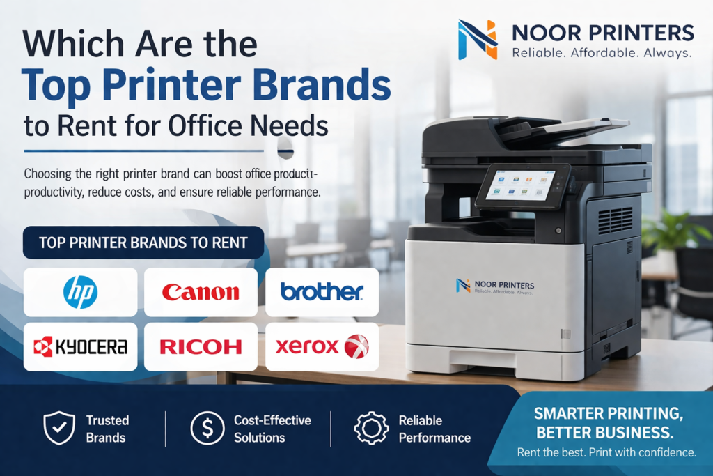Top Brands of Printer for Businesses.