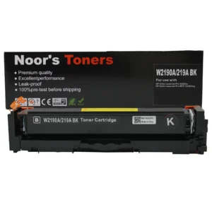HP 219A Toner Cartridge Set W2190A W2191A W2192A W2193A Black Cyan Yellow Magenta for HP Color LaserJet Pro 3203 3203dw MFP 3303fdw 3303sdw Printers