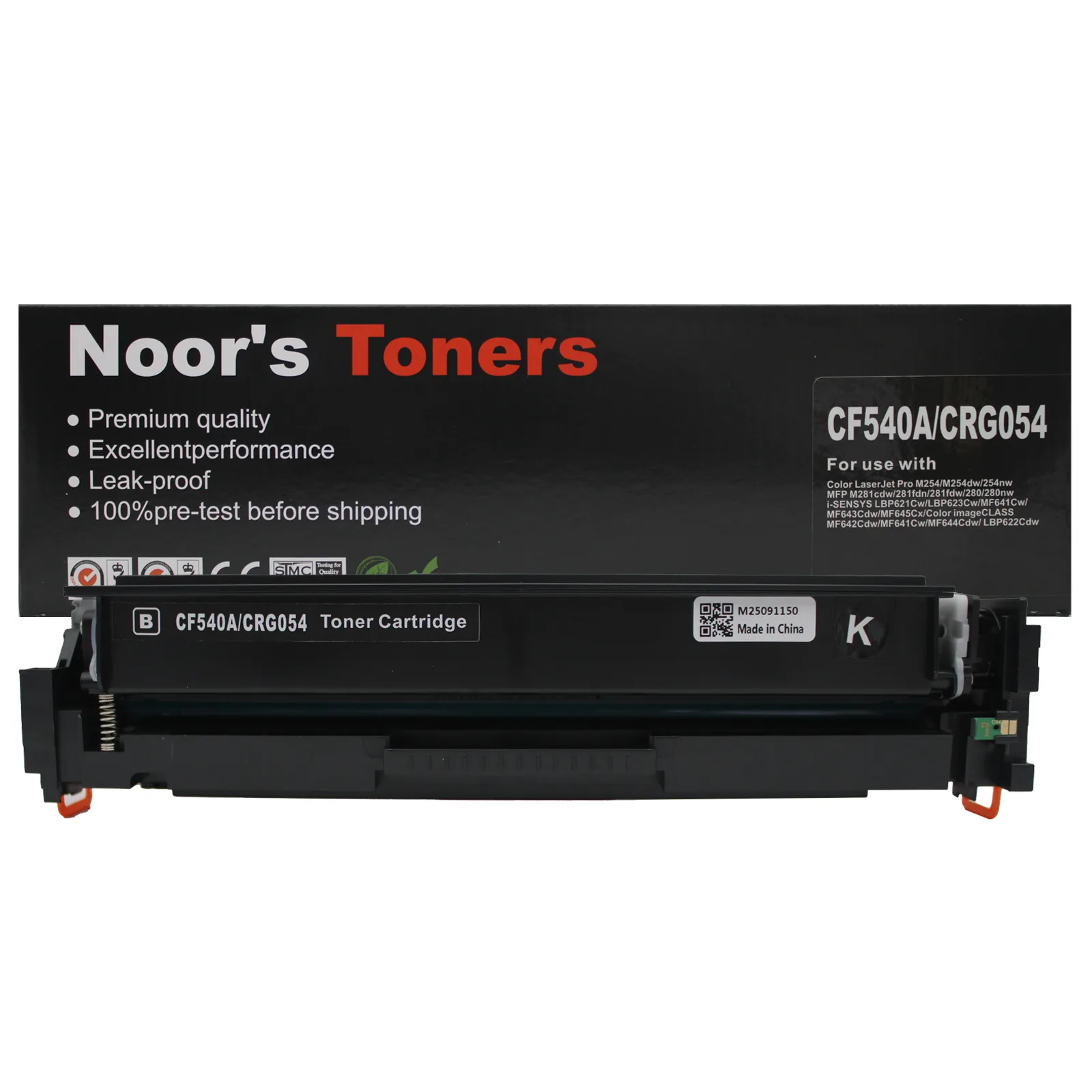 HP 203A Toner Cartridge Set CF540A CF541A CF542A CF543A Black Cyan Yellow Magenta for HP Color LaserJet Pro M254 M280 M281 Series Printers