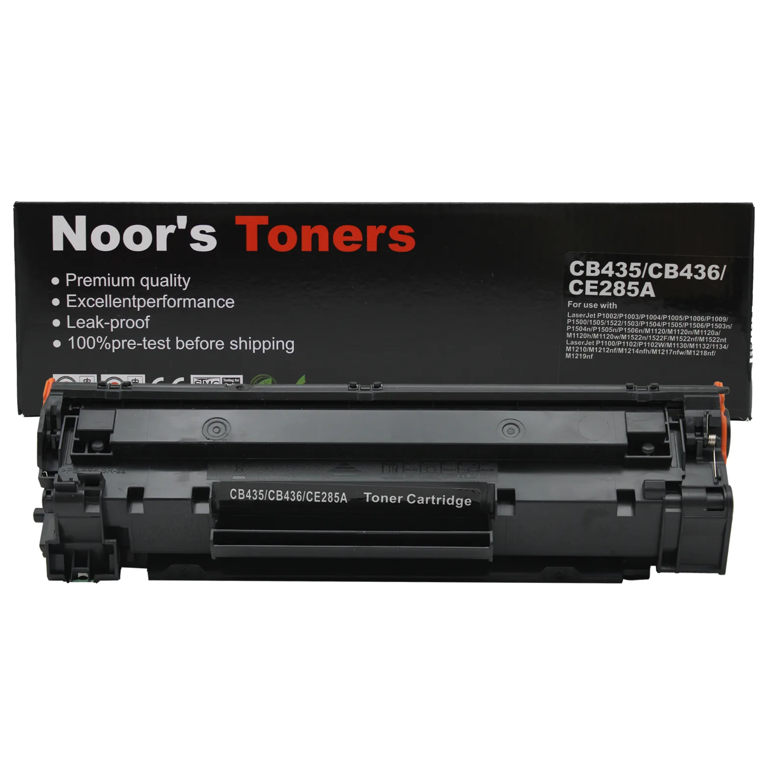 HP 35A 36A Toner Cartridge CB435A CB436A Black for HP LaserJet P1005 P1006 P1505 M1120 M1522 Series Printers