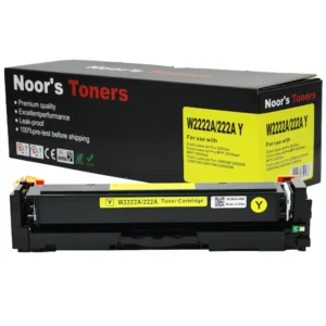 HP 222A Yellow Toner Cartridge (W2222A / 222A) – For Color LaserJet Pro 3203, 3288 & MFP 3303 / 3388 Series