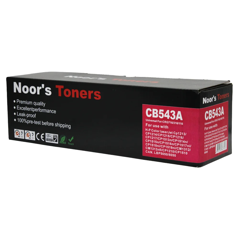HP 125A Magenta Toner Cartridge (CB543A) – For Color LaserJet CP1215 / CP1515 / CP1518 / CM1312 Series - Image 3