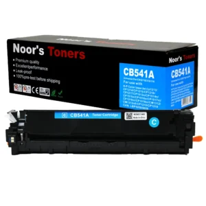 HP 125A Cyan Toner Cartridge (CB541A) – For Color LaserJet CP1215 / CP1515 / CP1518 / CM1312 Series