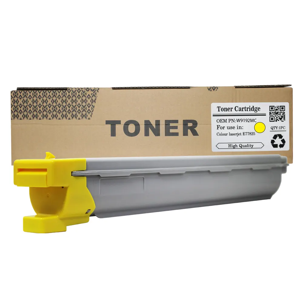 HP W9192MC Yellow Managed Toner Cartridge – For Color LaserJet Managed E77822 / E77825 / E77830 Series