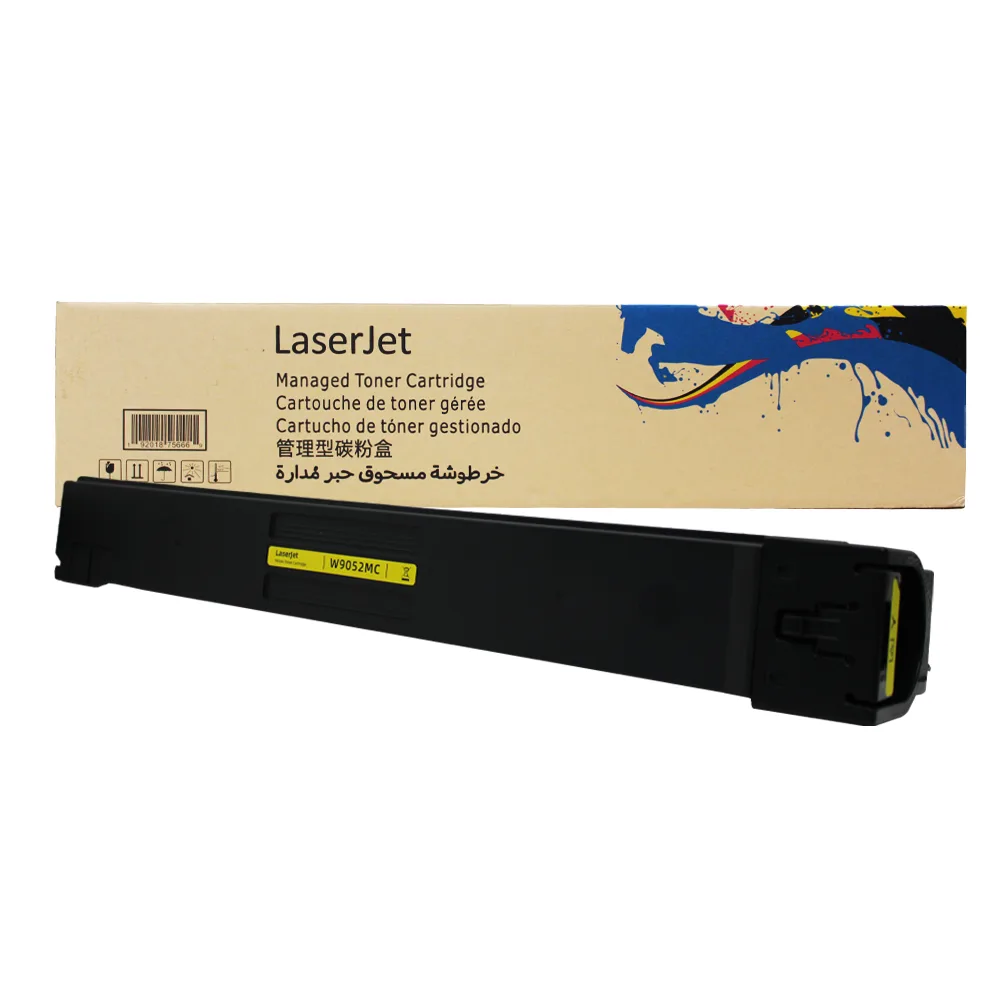HP W9052MC Yellow Managed Toner Cartridge – For Color LaserJet Managed MFP E87640 / E87650 / E87660 Series